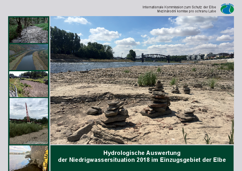 Hydrologische Auswertung der Niedrigwassersituation 2018 im Einzugsgebiet der Elbe