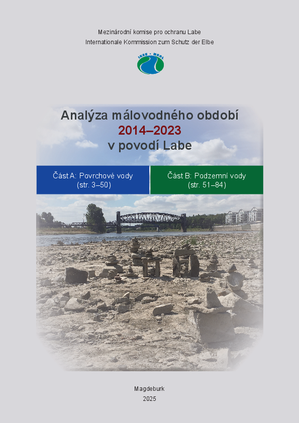 Analýza málovodného období 2014-2023 v povodí Labe