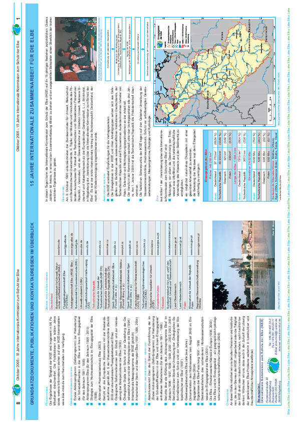 15 Jahre internationale Zusammenarbeit für die Elbe