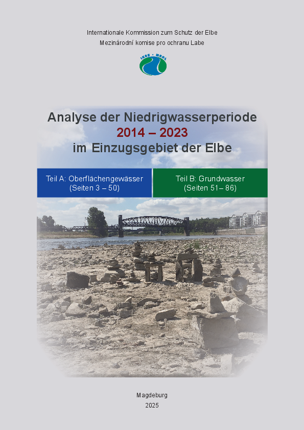 Analyse der Niedrigwasserperiode 2014 – 2023 im Einzugsgebiet der Elbe