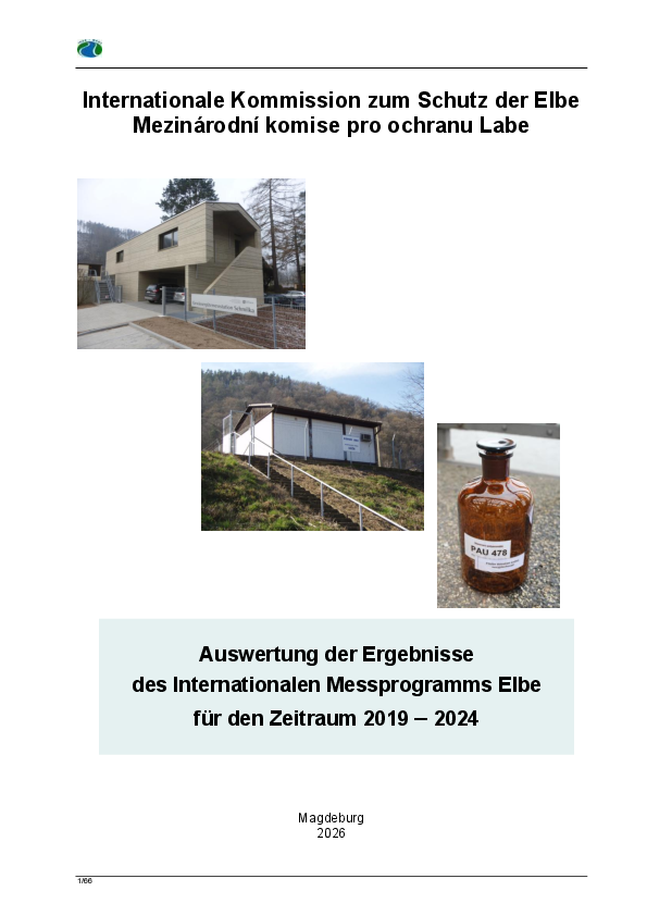 Auswertung der Ergebnisse des Internationalen Messprogramms Elbe 2019 - 2024