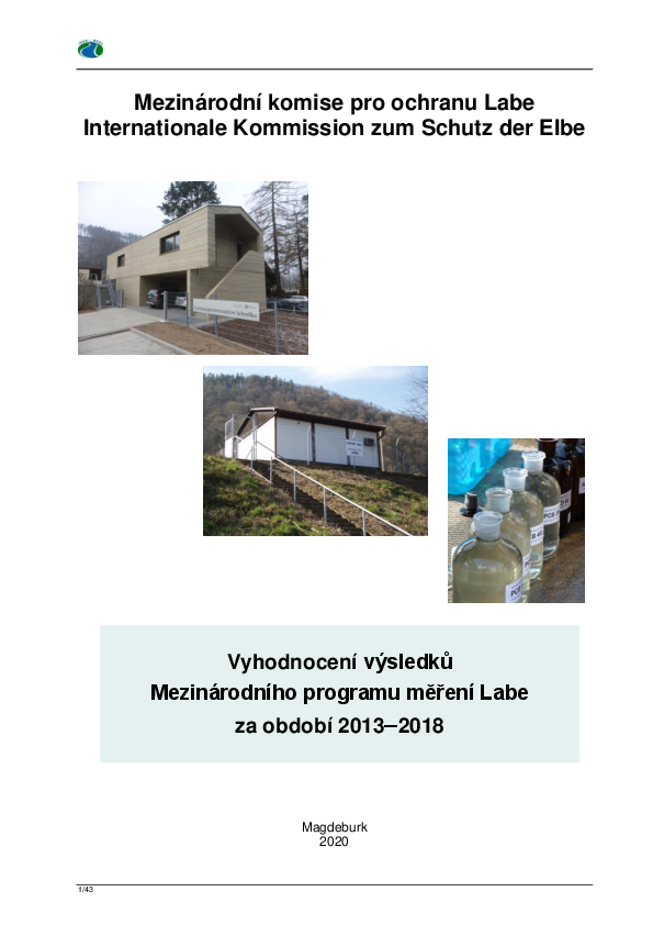 Vyhodnocení výsledků Mezinárodního programu měření Labe 2013 - 2018