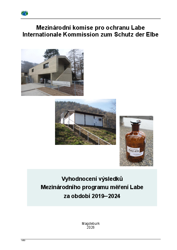 Vyhodnocení výsledků Mezinárodního programu měření Labe 2019 - 2024
